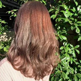 ロング カラー HairDesign Azurのヘアスタイル