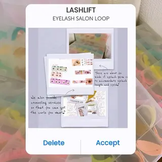 マツエク・マツパ eyelash salonLoopꨄのマツエク・マツパデザイン