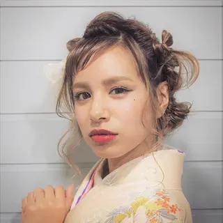 ヘアアレンジ .. meiのヘアスタイル