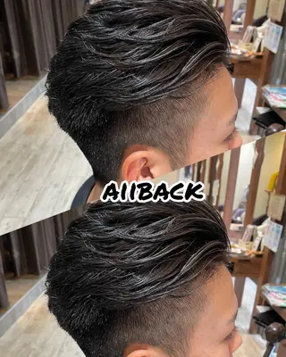 メンズ 仙台/メンズ/ フェザー/リョウのヘアスタイル