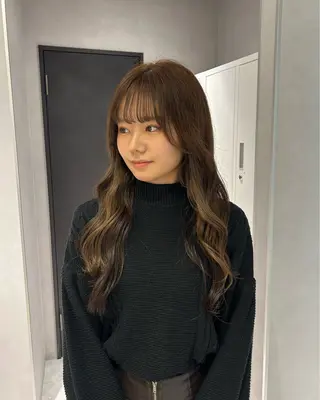 ロング 寺川留以 /カットモデル募集中のヘアスタイル