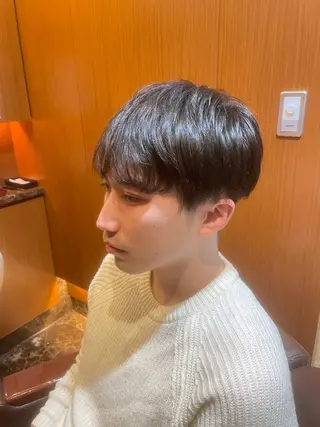 ミディアム メンズ ヘアモードキクチ銀座店所属・たかいさき ٩(๑❛ᴗ❛๑)۶のヘアスタイル