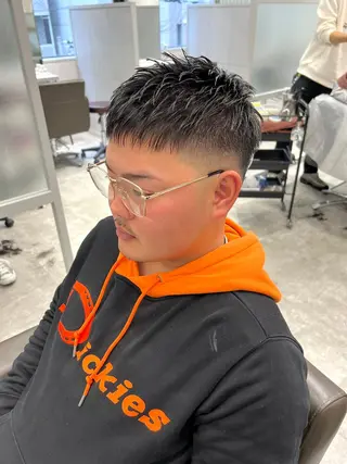 ショート kiitos所属・関西センターパート メンズモデル募集のヘアスタイル