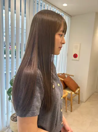 ロング カラー 透明感/ダブルカラー /kazui🐈のヘアスタイル