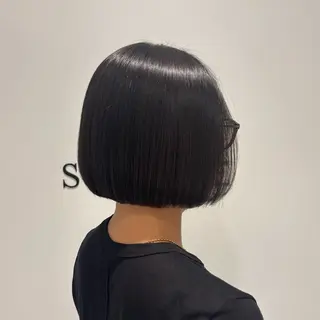 ショート 艶カラー/アレンジ 💟すなおのヘアスタイル