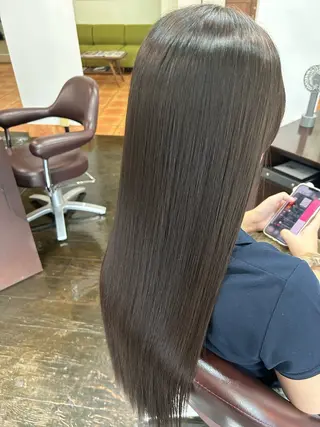 ロング 康本 将輝のヘアスタイル