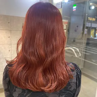 セミロング カラー 池袋/透明感カラー 🎀Yuri🎀のヘアスタイル