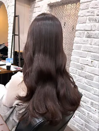 ロング カラー 🦄🩵YUNA 🩵🦄のヘアスタイル