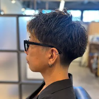 パーマ メンズ ユウリ YURIのヘアスタイル