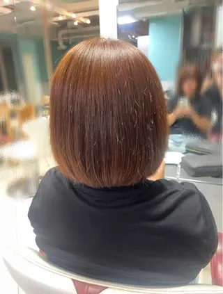 ミディアム カラー ヘアケア専門店 Nerine 松戸店所属・近澤 佑香のヘアスタイル