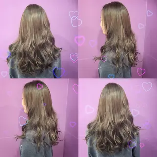 セミロング ロング カラー LiNA🌿藤原 茉莉花のマツエク・マツパデザイン