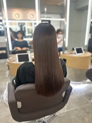 ロング カラー Silk-lei【銀座店】所属・銀座/美髪縮毛矯正 /髪質改善/山本翔華のヘアスタイル
