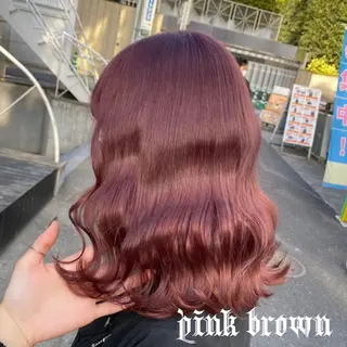 ミディアム カラー 似合わせパーマ🔥 渡邉愛斗のヘアスタイル