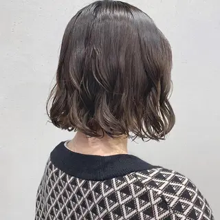 ショート パーマ ボブパーマコテ巻き風 パーマNo1深江秀平のヘアスタイル