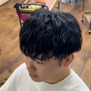 ショート Rikito /メンズパーマのヘアスタイル