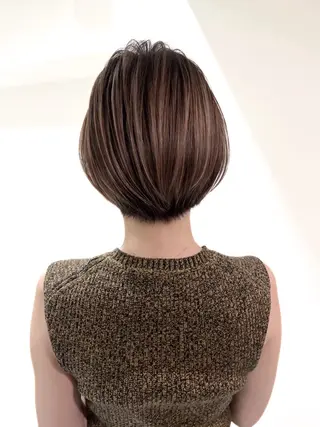 ショート カラー ハイライトNo.1☆ ゆうのヘアスタイル