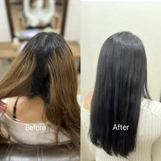 ロング アトリエマイ北千住所属・永塚 萌花のヘアスタイル