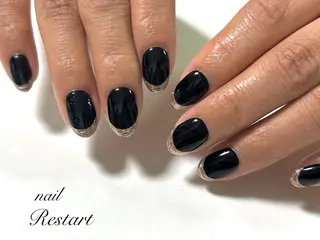 ショート nail Restart所属・Restart YURIのネイルデザイン