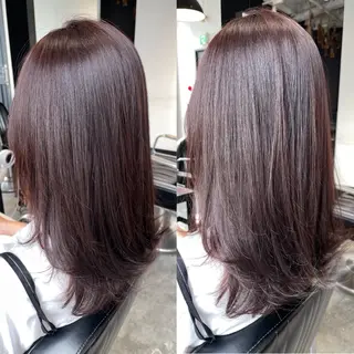 ロング カラー 佐野 えり奈のヘアスタイル