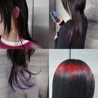 カラー Kurumi Nakayamaのヘアスタイル