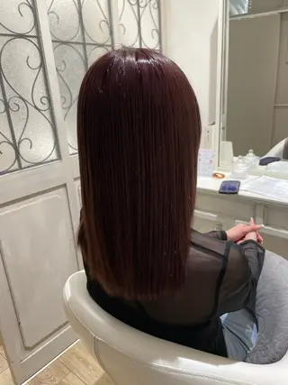 ミディアム カラー 稲毛駅徒歩1分 mei🦋のヘアスタイル