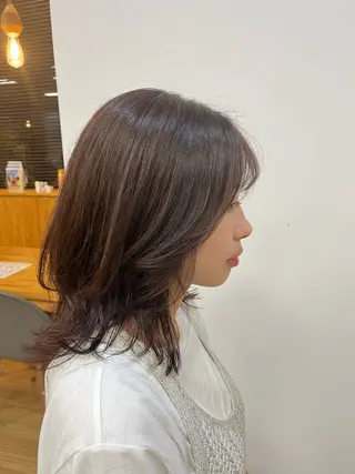 ミディアム anon所属・田中 結月のヘアスタイル