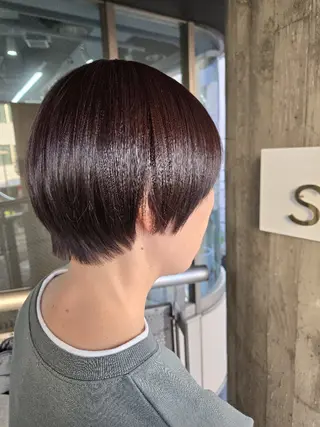 ショート カラー ショート/ボブ/中村 遥香 🧸🤍のヘアスタイル