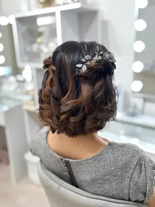 ヘアアレンジ 植木 萌恵のヘアスタイル