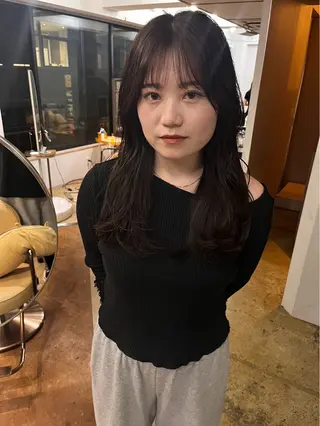 セミロング Lodge所属・ヤナギ マサトシのヘアスタイル