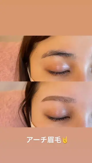 アイブロウ LeLe/中崎町/ LED/眉毛のマツエク・マツパデザイン