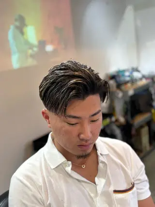 ミディアム INASEPARLOR barber shop所属・増渕 海星のヘアスタイル