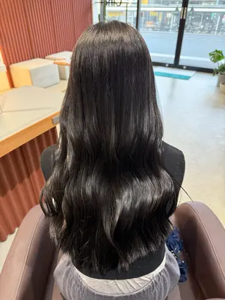 ロング カラー キラ🌟 艶感color🎀のヘアスタイル