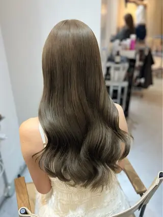 ロング カラー ヘアアレンジ ✨韓国/外国人風✨ 江原巧のヘアスタイル