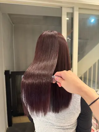 カラー 🍓URARA 🥀最強ハイトーン❤のヘアスタイル