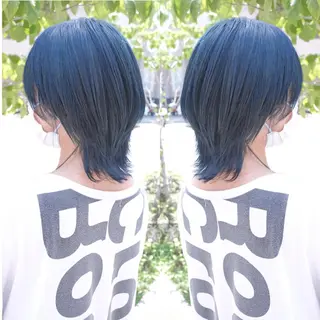 ショート カラー ヘアアレンジ 竹内啓太 ボブのヘアスタイル