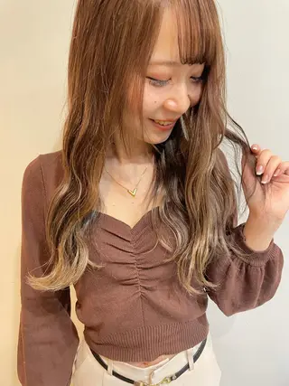 ロング カラー 中目黒🌼 🌼ハナのヘアスタイル