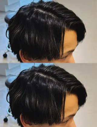 カラー メンズ 水野 杏香のヘアスタイル