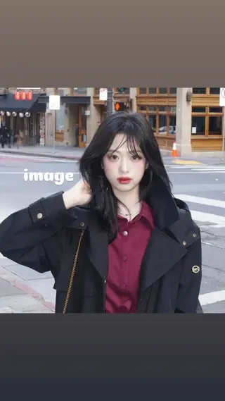 セミロング ぱっつんボブ☆メンズ カットYUTOのヘアスタイル