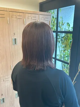 カラー 西新  MAHIRO 🩵🫧艶髪🩵🫧のヘアスタイル