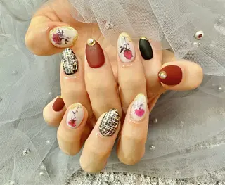 ネイル ラッキースター 大人気店のネイルデザイン