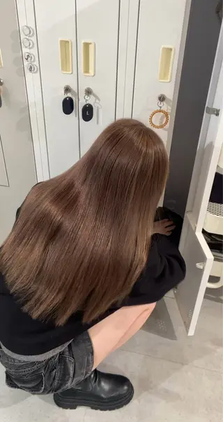 ロング カラー Luis難波所属・Luis難波 Nanakoのヘアスタイル