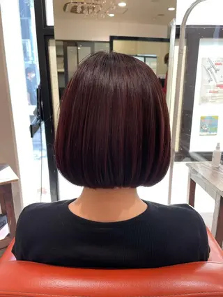 ミディアム カラー 井上 武輝のヘアスタイル