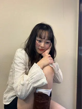 ロング レイヤー/透明感カラ ー/茅ヶ崎/momiのヘアスタイル