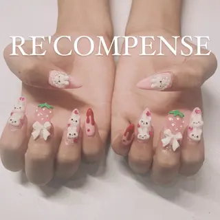 ネイル RE'COMPENSE所属・れこん ぱんすのネイルデザイン