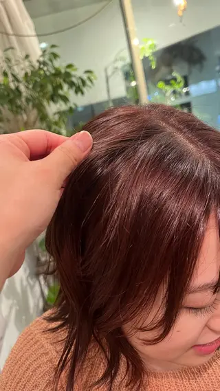 カラー 高原 優のヘアスタイル