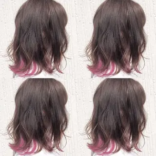 ミディアム カラー 🎀飯野 心咲のヘアスタイル