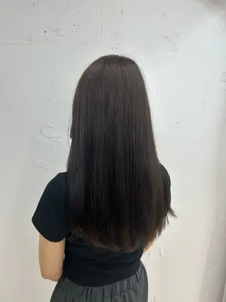 ロング レイヤー×ツヤカラー 渋谷/kougaのヘアスタイル