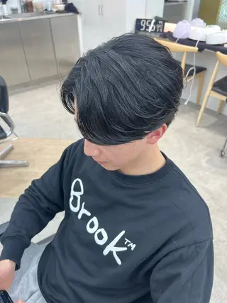 パーマ メンズ 🌀toa/波巻き✨ /メンズパーマ／栄のヘアスタイル