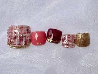 ネイル トップネイリスト Ribbon立川店のネイルデザイン