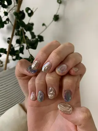 ネイル 【韓国ヘア・ネイル】 HINATA🍒のネイルデザイン